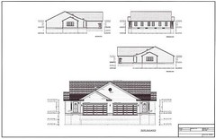 Full Set of Condominium / Duplex building plans 1,376 sq ft