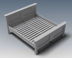 BUILDING PLANS FOR CRAFTON KING SIZE TIMBER BED – MAKE YOUR OWN & SAVE $$$