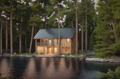 Modern House Plan, American Style House, Barndominium House, Farm House- G118