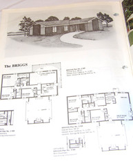 VTG 1979 ‘HOMES OF TODAY’ 3 AND 4 BEDROOM CATALOG OF HOUSE PLANS! LAYOUTS/PICS!
