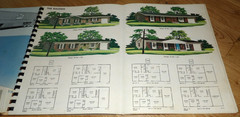 MCM 1970 Mid-Century House Designs/Plans National Homes Corp Large Spiral Bound