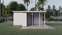 One Bedroom Home Building Plans | 18’x26′ | 468sqft | DIY Blueprint