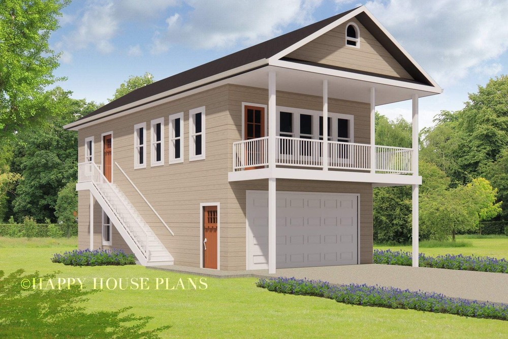 Tall Pine I Two level (21×40′) Custom House Plans and Blueprints