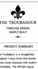 Tiny House Home plans One Bathroom Two Bedrooms One Floor The Troubadour