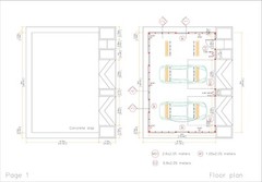 30×20 Garage Shed Plan 9×6 Meter 2 Car Shed Roof PDF Plans (A4 Hard Copy)