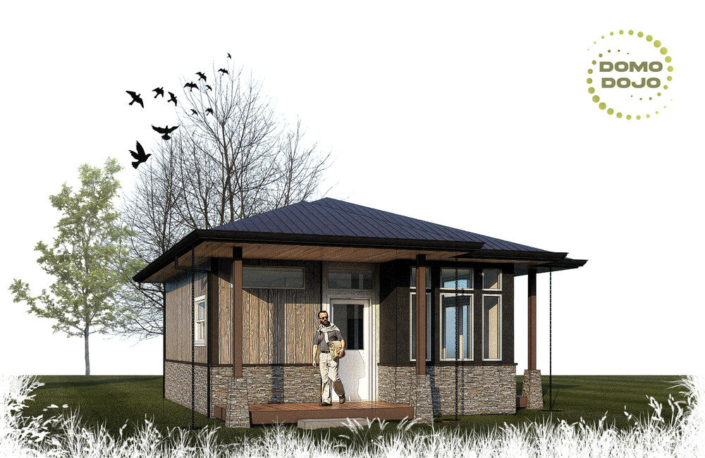 Eco House ADU Plans – PDF Downloadable Blueprint