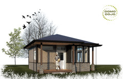 Eco House ADU Plans – PDF Downloadable Blueprint