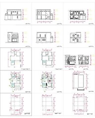 25×38 Feet House Plans 3D 4 Beds 7.5×11.7 Meter Full PDF Plans (A4 Hard Copy)