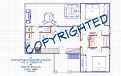 703sqft – 25’x38’c – 2bedrms1.5baths -Small House design – ala cart