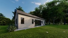 2 Bedroom ADU house plan with 40’X20′ (800 sq. ft.) | PDF Download
