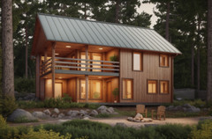 Modern House Plan, American Style House, Barndominium House, Farm House- G118