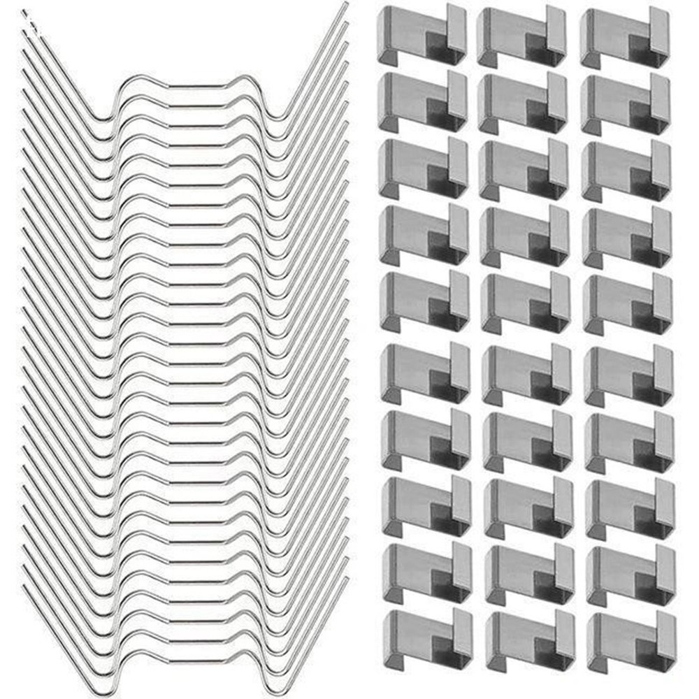 50pcs Greenhouse Glass Clip for Fitting Glass Greenhouse Glass Pane Accessories