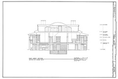 Poplar Forest by Thomas Jefferson, octagon Colonial country house detailed plans