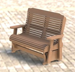 Wooden Double Glider/Rocker Building Plans – Easy to Build – Paper Plans Only