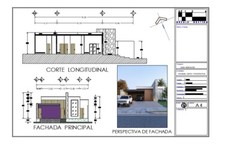 DISEÑO MODERNO DE PLANO DE CASA DE 1 NIVEL 10 x 19 mts DE 3 RECAMARAS
