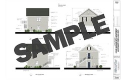 Garage Apartment (ADU) – 1 BR/1BA w/ Loft – Full House Plans, Blueprints #30011A