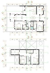 Custom House Plans 11×17 Meter 36×56 Feet 4 Beds 4 Baths PDF (A4 Hard Copy)