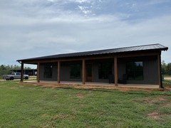 Construction Plans Barndomenium Metal Building House 4BR 3 Bath with SAFE ROOM!