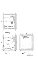 20’X24′- 24’X20′ TWO CAR GARAGE PLANS GABLE DORM ROOF GARAGE PLAN 18-2024GBL-5