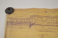 Original 1965 Home House Plans Samuel Paul Architect The Susan Lee 18×24″ Vellum