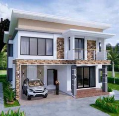 House Plans 9×11 Meter 30×36 Feet 4 Beds 3 Baths Shed Roof (A4 Hard Copy)