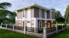 38×30 House Design Plan 11.5×9 Meter with 3 Bedrooms Full PDF (A4 Hard Copy)