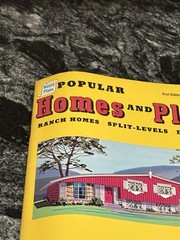 Vtg 1976 Illustrated Popular Homes & Plans 61st Edition Blueprints Magazine MCM