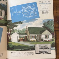 Vintage 40s 50s MCM Mid Century Home Designs House Plans Catalog Small Homes