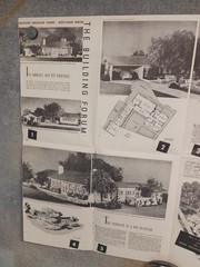 VTG 1950s Modern But Friendly Good Housekeeping Floor Plan MCM U Shape Ranch