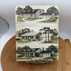 VTG 1967 Heritage Homes Plans – 1 House Plan Catalog Henry D Norris A1A MCM