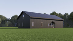 Barndominium, 3 Bedroom 2 Bath with Loft, Office, 1800 sq ft | PDF DOWNLOAD