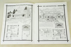 Homestead Log Homes Design Packet Vintage Catalog