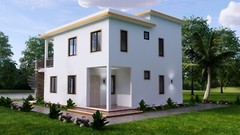 26×36 Feet House Plans 8×9 Meter 3 Bedrooms 2 Baths Terrace PDF (A4 Hard Copy)