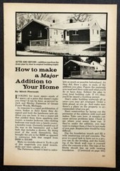 How-To Plan & Build a Room PLANS and INFO Home Addition