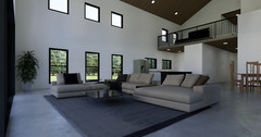 Barndominium House Plan, 5 Beds 3 bath with loft, 32’x70′ plan 2,400 sq ft | PDF