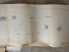 Goodyear Aircraft Corporation Airship Inboard Profile Blueprint