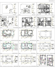 Small House Plan 4×7 M 13×23 Feet 2 Beds PDF Plan PDF Full Plan (A4 Hard Copy)