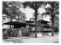 Frank Lloyd Wright Prairie Style Home – Robie House, 25 sheet set, PRINTED