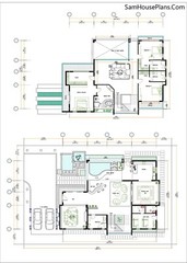 45×63 Modern Home Plan 13.8×19 Meter 3 Bedrooms Full Plans (A4 Hard Copy)