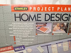 New Stanley Project Planners Home Design Scale Gridboard 1988 Furniture, Rooms