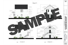 Garage Apartment (ADU) – 1 BR/1BA w/ Loft – Full House Plans, Blueprints #30010B