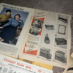 VTG 1948 Stanley – Early American Designs Booklet Series A & B – 30 Total Plans+