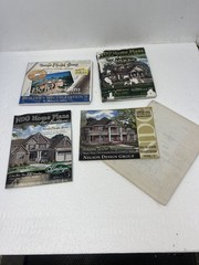 Nelson Design Group Home Plans Lot of 4 Architectural Residential Blueprints