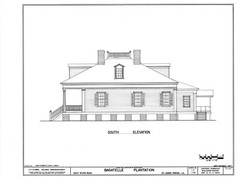 Single-story Southern Style Elegant Home, Beautiful Porch, Architectural Plans