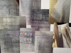 RARE Blueprints of Magnus Farm Historic Farm Rest Home Arlington Heights, IL VTG