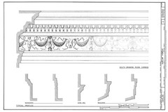 Poplar Forest by Thomas Jefferson, octagon Colonial country house detailed plans