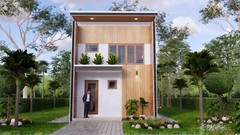 16×33 Feet House Plan 5×10 Meter 2 Beds 2 Baths Shed Roof (A4 Hard Copy)