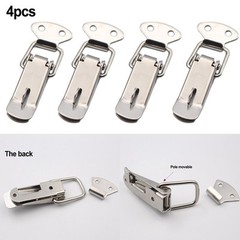 Clamp Premium Stainless Steel 4PCS 4x Heavy Duty Toggle Latches With Buckle