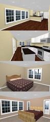 44×48 Apartment with 2-Car 1-RV Garage – PDF FloorPlan – 1,528 sqft – Model 5I