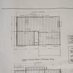 Colorado Blueprints Classic Homes Set of 5 Blue Print Papers Fine Line Design